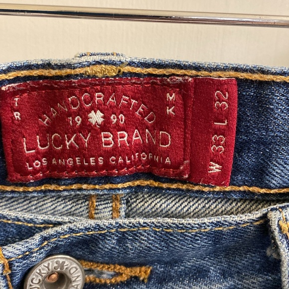 Men’s Lucky Brand Autentic Skinny Jeans - Size 33x32 - Picture 2 of 3